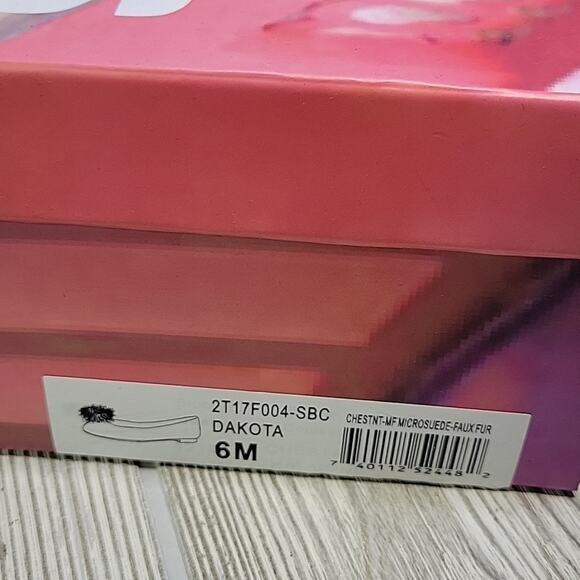 Style Charles by Charles David Dakota Ballet Flats Chestnut Womens Size 6 NEW - Picture 13 of 14